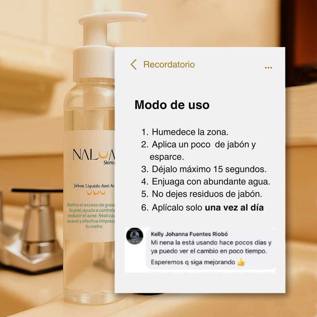 Jabón Liquido Anti Acné