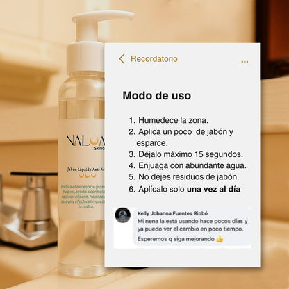 Jabón Liquido Anti Acné