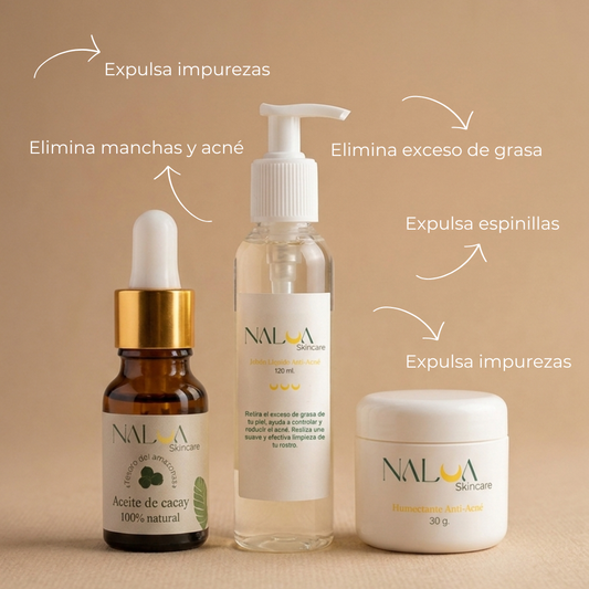 Rutina completa Anti acné