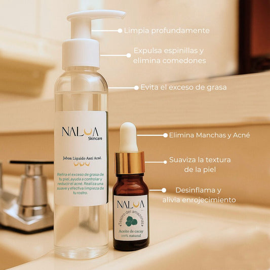 Serum Anti acné + Jabón Liquido