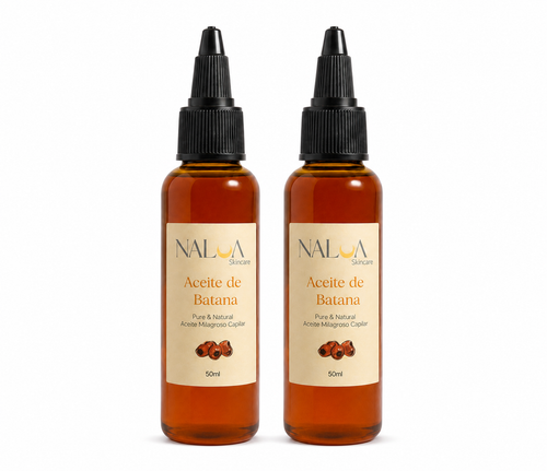 Dos botellas de Aceite de Batana Nalua