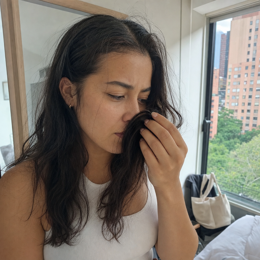 Cabello sin frescura