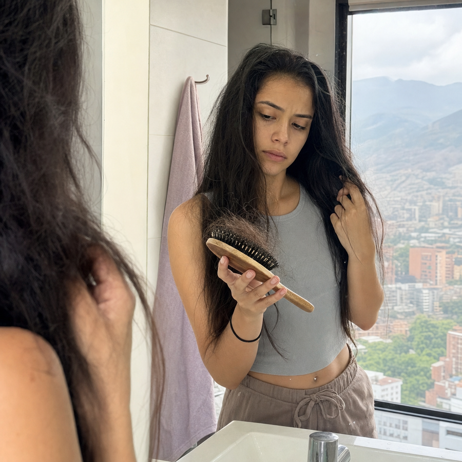 Cabello debil